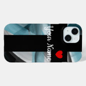 iPhone Fälle Trend Abstrakt Blue Ocean Case-Mate iPhone Hülle (Rückseite (Horizontal))