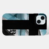 iPhone Fälle Trend Abstrakt Blue Ocean Case-Mate iPhone Hülle (Rückseite (Horizontal))