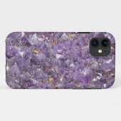 iPhone-Gehäuse aus Amethyst-Edelstein-Kristall Case-Mate iPhone Hülle (Rückseite (Horizontal))