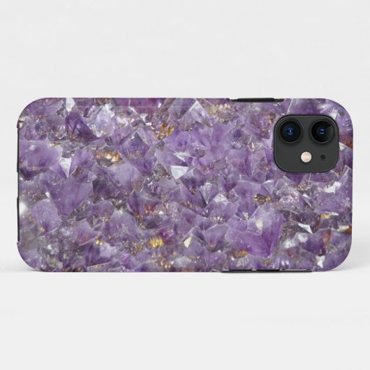 iPhone-Gehäuse aus Amethyst-Edelstein-Kristall Case-Mate iPhone Hülle (Rückseite (Horizontal))