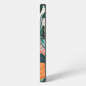 IPhone-Gehäuse, botanisches Design iPhone Hülle (Linke Seite)