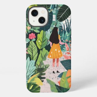 IPhone-Gehäuse, botanisches Design iPhone 13 Hülle