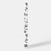 iPhone-Gehäuse der Blume Schwarzweiß Case-Mate iPhone Hülle (Rückseite / Links)