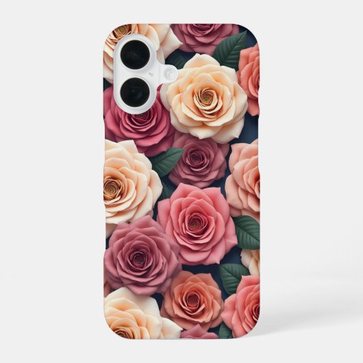 iPhone-Gehäuse der Rose iPhone 16 Hülle (Rückseite)