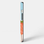 iPhone-Gehäuse-Design Rosa Flamingo, Aruba iPhone Hülle (Linke Seite)