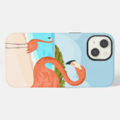 iPhone-Gehäuse-Design Rosa Flamingo, Aruba iPhone Hülle (Rückseite (Horizontal))