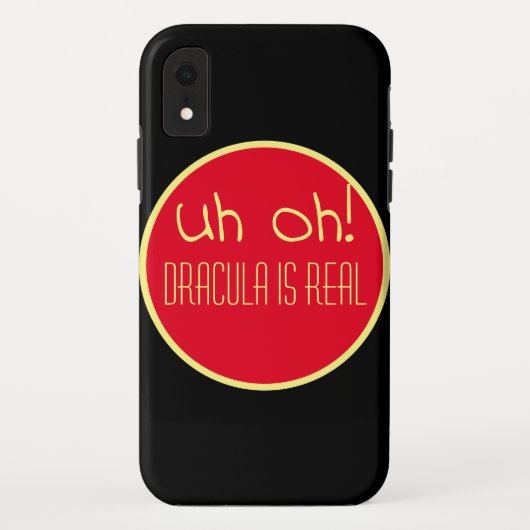iPhone-Gehäuse für den Fall, dass Dracula echt ist Case-Mate iPhone Hülle (Rückseite)