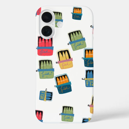 iPhone-Gehäuse für Fischkonserven Case-Mate iPhone Hülle (Rückseite)