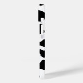 iPhone-Gehäuse in Schwarzweiß-Kuh Case-Mate iPhone Hülle (Rückseite / Links)