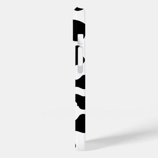 iPhone-Gehäuse in Schwarzweiß-Kuh Case-Mate iPhone Hülle (Rückseite / Links)