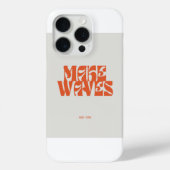 iPhone-Gehäuse "Make Waves" Case-Mate iPhone Hülle (Rückseite)