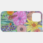 iPhone-Gehäuse mit Aquarellfarben-Blume Case-Mate iPhone Hülle (Rückseite (Horizontal))