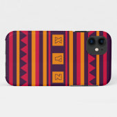 iPhone-Gehäuse mit benutzerdefiniertem Monogram Qu Case-Mate iPhone Hülle (Rückseite (Horizontal))