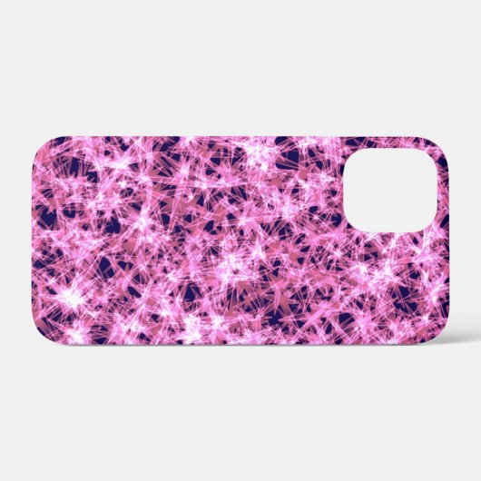 iPhone-Gehäuse mit Elektropink-Spark Case-Mate iPhone Hülle (Rückseite (Horizontal))