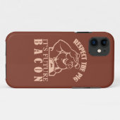 iPhone-Gehäuse mit Farbe in BACON Case-Mate iPhone Hülle (Rückseite (Horizontal))