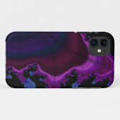iPhone-Gehäuse mit lila Space-Fraktal Case-Mate iPhone Hülle (Rückseite (Horizontal))
