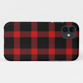 iPhone-Gehäuse mit rotem Flanell Case-Mate iPhone Hülle (Rückseite (Horizontal))