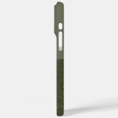 iPhone-Gehäuse mit Split Moss Green Texture - Anpa Case-Mate iPhone Hülle (Rückseite / Links)