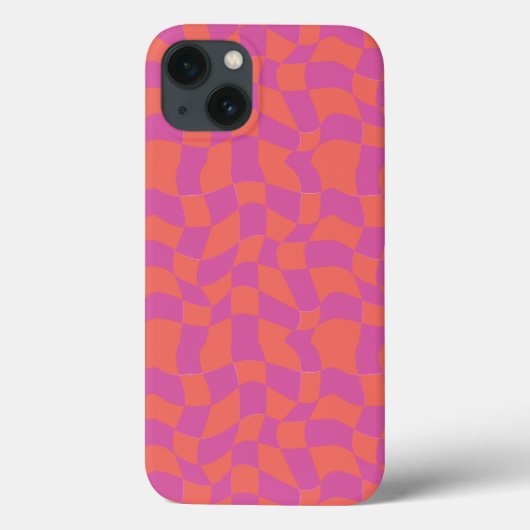 iPhone-Gehäuse mit Trippy-Checkerboard Case-Mate iPhone Hülle (Rückseite)