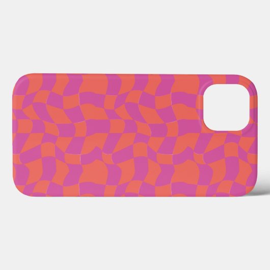 iPhone-Gehäuse mit Trippy-Checkerboard Case-Mate iPhone Hülle (Rückseite (Horizontal))