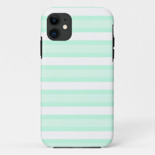 iPhone-Gehäuse von Aqua Stripe iPhone 11 Hülle