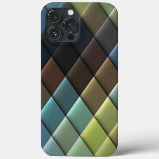iPhone Gehäuse Zickzag Muster Friedensfarbe Case-Mate iPhone Hülle (Rückseite)