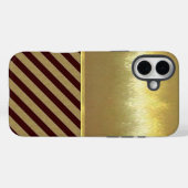iPhone Gold Design Hülle (Rückseite (Horizontal))