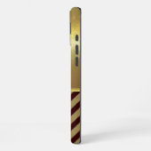 iPhone Gold Design Hülle iPhone 16 Plus Hülle (Linke Seite)