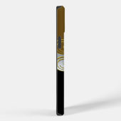 iPhone Green Gold Schwarz-weiß Butterfly Case-Mate iPhone Hülle (Rückseite / Rechts)