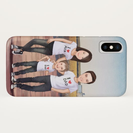 iPhone Hülle (Rückseite (Horizontal))