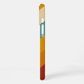 iPhone-Hülle -70er Retro-Stil (Bunt) iPhone Hülle (Linke Seite)