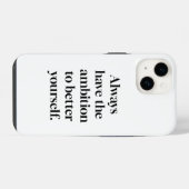 iPhone-Hülle Ambition iPhone Hülle (Rückseite (Horizontal))