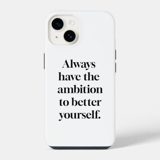 iPhone-Hülle Ambition iPhone Hülle (Rückseite)