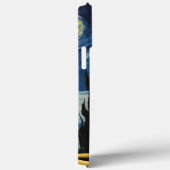 iPhone Hülle | Elf Sphynx Cat Painting Art Van Gog (Rückseite / Rechts)