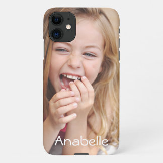 iPhone-Hülle für 11,12,13,14 mit Foto und Namen iPhone 11 Hülle