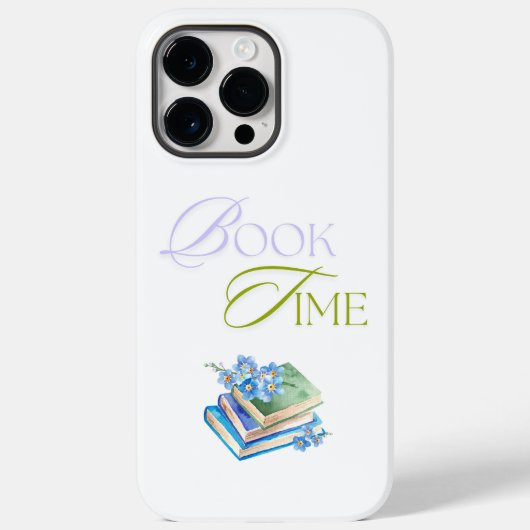 iPhone-Hülle für Buchliebhaberinnen – "Book Time"  Case-Mate iPhone Hülle (Rückseite)