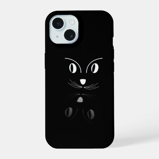 iPhone-Hülle "Katzenreflex" iPhone 15 Hülle (Rückseite)