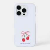 iPhone Hülle | Kirsch Coquette Bogen Süße Handyhül iPhone 16 Pro Hülle (Rückseite)