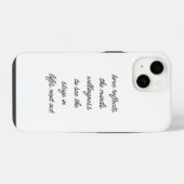iPhone-Hülle Life's Next Act iPhone Hülle (Rückseite (Horizontal))