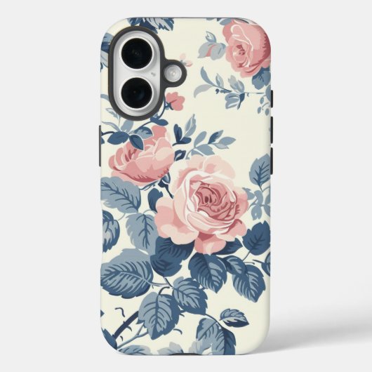 iPhone-Hülle mit Blumen. Case-Mate iPhone Hülle (Rückseite)