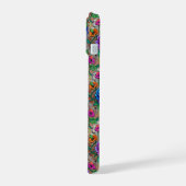 iPhone-Hülle mit Blumen iPhone 15 Hülle (Linke Seite)