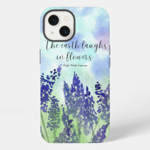 iPhone-Hülle mit Blumen-Zitat iPhone 13 Hülle