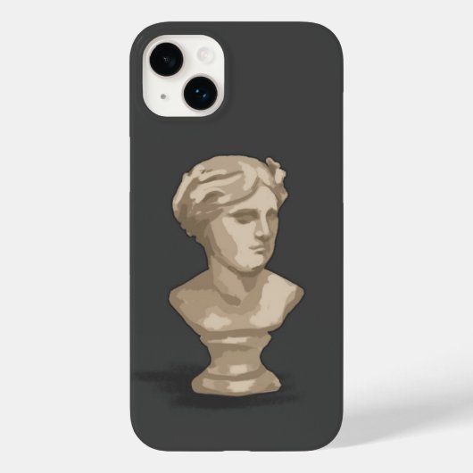 iPhone-Hülle mit Brustbild-Kunstwerk Case-Mate iPhone Hülle (Rückseite)