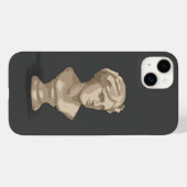 iPhone-Hülle mit Brustbild-Kunstwerk Case-Mate iPhone Hülle (Rückseite (Horizontal))