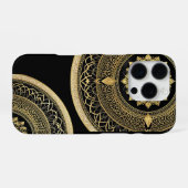 iPhone-Hülle mit Mandala-Kunst-Design iPhone Hülle (Rückseite (Horizontal))