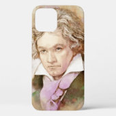 Iphone Hülle mit Portrait von Ludwig van Beethoven (Rückseite)