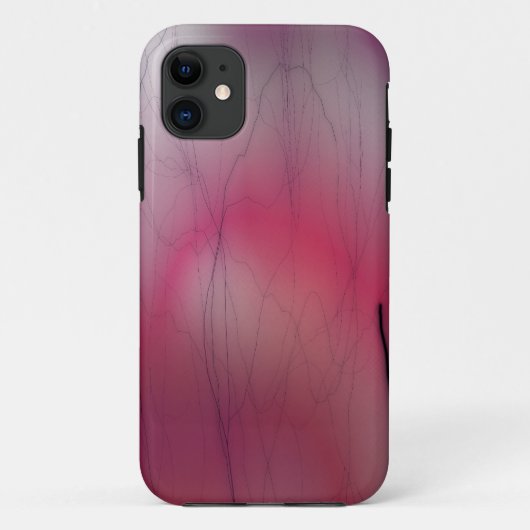 iPhone-Hülle mit rosa Blitz Case-Mate iPhone Hülle (Rückseite)