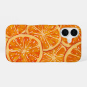 iPhone-Hülle Oranges iPhone 16 Hülle (Rückseite (Horizontal))