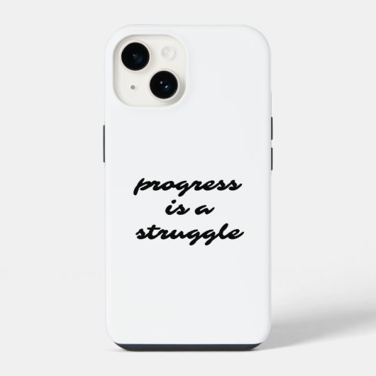 iPhone-Hülle Progress iPhone Hülle (Rückseite)