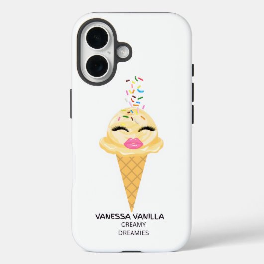 IPHONE-Hülle Vanessa Vanilla Case-Mate iPhone Hülle (Rückseite)